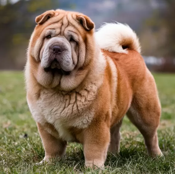 Chow Pei (Chow Chow x Shar Pei)